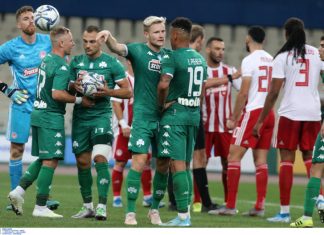 Παναθηναϊκός – Ολυμπιακός 1-1: Μοιρασιά στο ντέρμπι αιωνίων