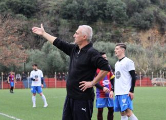 Σπύρος Τσίκινης: “Πιστέψαμε στην ανατροπή με Εράνη, στόχος το καλό ποδόσφαιρο και να τερματίσουμε όσο πιο ψηλά γίνεται”