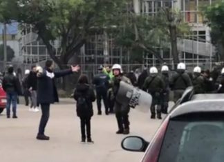Επεισόδια μεταξύ οπαδών ΠΑΟΚ και Άρη στη Θεσσαλονίκη (Βίντεο)