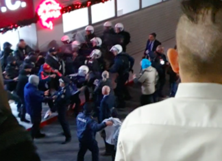 Ξύλο παικτών του ΠΑΟΚ με οπαδούς του Ολυμπιακού