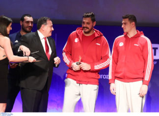 ΠΣΑΤ: Τσιτσιπάς, Στεφανίδη και Ολυμπιακός πήραν τα βραβεία των κορυφαίων του 2019