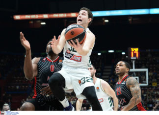 Αρμάνι Μιλάνο – Παναθηναϊκός 96-87 “Κακή άμυνα οδήγησε στην ήττα το τριφύλλι”