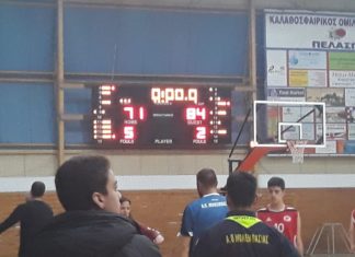 Πελασγός – Κάστρο Μονεμβασιάς 71-84 “Σπουδαίο διπλό που το διατηρεί σε τροχιά τετράδας για το Κάστρο Μονεμβασιάς”