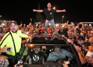 Έδιωξαν τη NOVA στην υποδοχή Αραούχο, λόγω Μαρινάκη, οι οπαδοί της ΑΕΚ