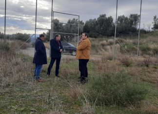 Το γήπεδο της Θουρίας επισκέφθηκε ο Δήμαρχος Καλαμάτας