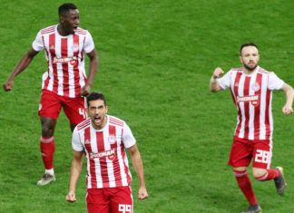 Ολυμπιακός – Λαμία 3-2: Πρόκριση με ανατροπή για τον Ολυμπιακό, φωνές για την κόκκινη στη Λαμία στο 1-1
