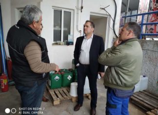 Επίσκεψη του δημάρχου Καλαμάτας στο κολυμβητήριο… Σε φυσιολογικά επίπεδα οι τιμές του χλωρίου σύμφωνα με την ΔΕΥΑΚ