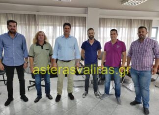 Συνάντηση με τον Δήμαρχο Μεσσήνης πραγματοποίησε το νέο Δ.Σ του Αστέρα Βαλύρας