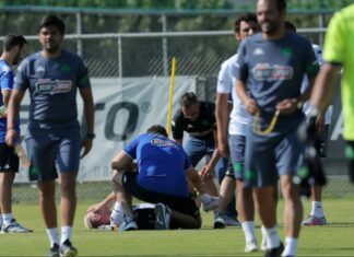 Παναθηναϊκός: Τραυματίστηκε στην προπόνηση ο Καρλίτος
