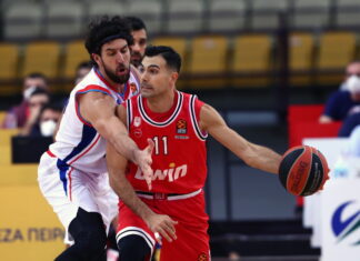 Ολυμπιακός – Εφές 79-84: “Διπλό” για τους Τούρκους στο ΣΕΦ – Δεύτερη σερί “ερυθρόλευκη” ήττα