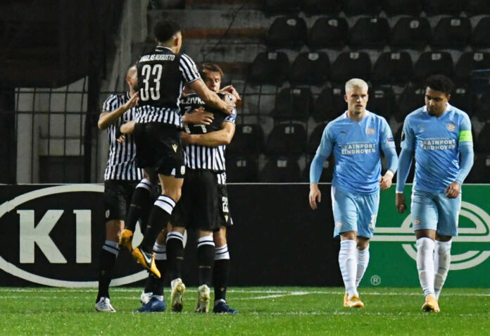 Europa League - Group E - PAOK v PSV Eindhoven