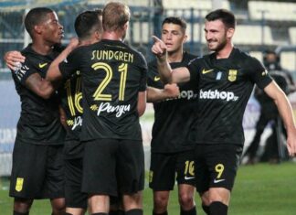 Νίκη και κορυφή για τον Άρη, 1-0 τον Παναιτωλικό στο Αγρίνιο