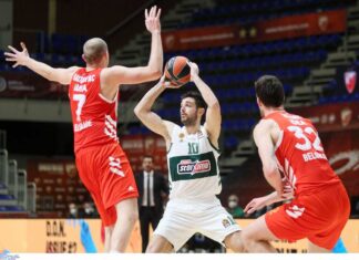 Ερυθρός Αστέρας – Παναθηναϊκός 74-71: Οι ηρωισμοί του Παπαπέτρου δεν άλλαξαν την εικόνα