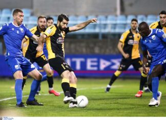 Λαμία – ΑΕΚ 0-1: Διπλό με σφραγίδα Χιμένεθ (Βίντεο)