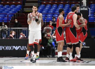 Αρμάνι Μιλάνο – Ολυμπιακός 90-79: Δεν έφταναν Βεζένκοφ και Σλούκας