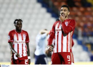 Απόλλων Σμύρνης – Ολυμπιακός 1-3: “Διπλό χτύπημα Χασάν και άνετη νίκη”