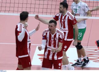 Volley League: Ο Ολυμπιακός «έσπασε» το σερί και επικράτησε με 3-0 του Παναθηναικού