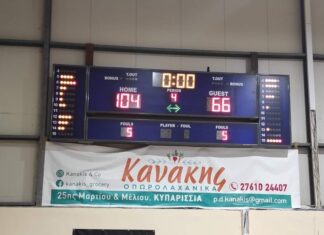 Ευρεία επικράτηση του Δίωνα, 104-66 τον Σπαρτιατικό