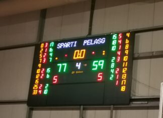 Σπαρτιατικός – Πελασγός 77-59: Επικράτηση των Σπαρτιατών στο δεύτερο ημίχρονο